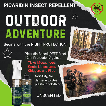 Zone Protects Insect Repellent Zone Realtree 10oz Mistosol + Refill
