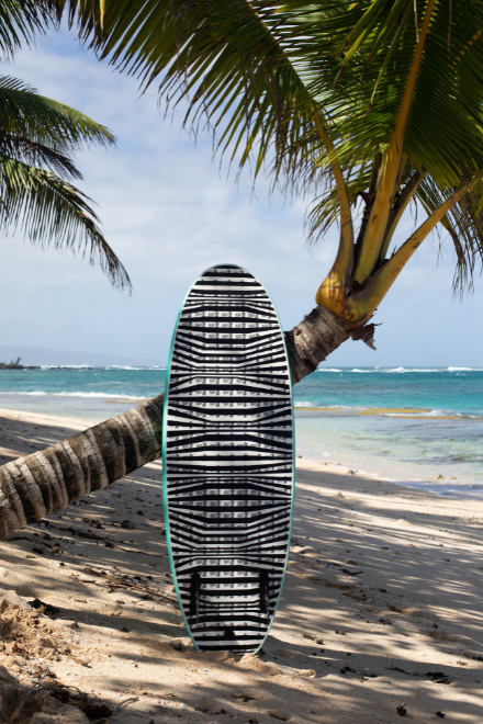 Rock-It Surf 4'10" CHUB twin fin shortboard