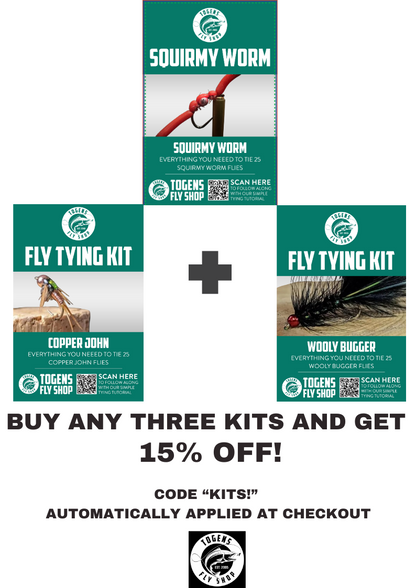 Togens Mini Leech Fly Tying Kit