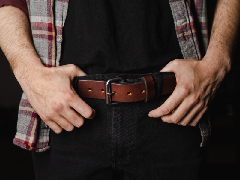 Relentless Tactical The Guardian Gun Belt - Made in USA - Lifetime Warranty - 14 oz Leather