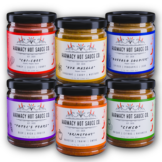 Harmacy Hot Sauce Co. Core Lineup Variety Pack