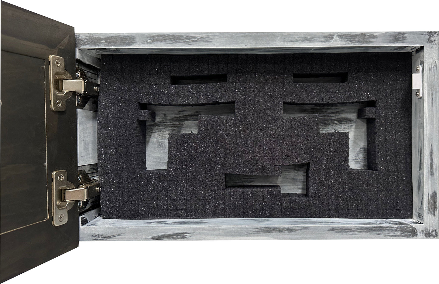 Bellewood Designs - Cow Farm Wall-Mounted Secure Gun Cabinet