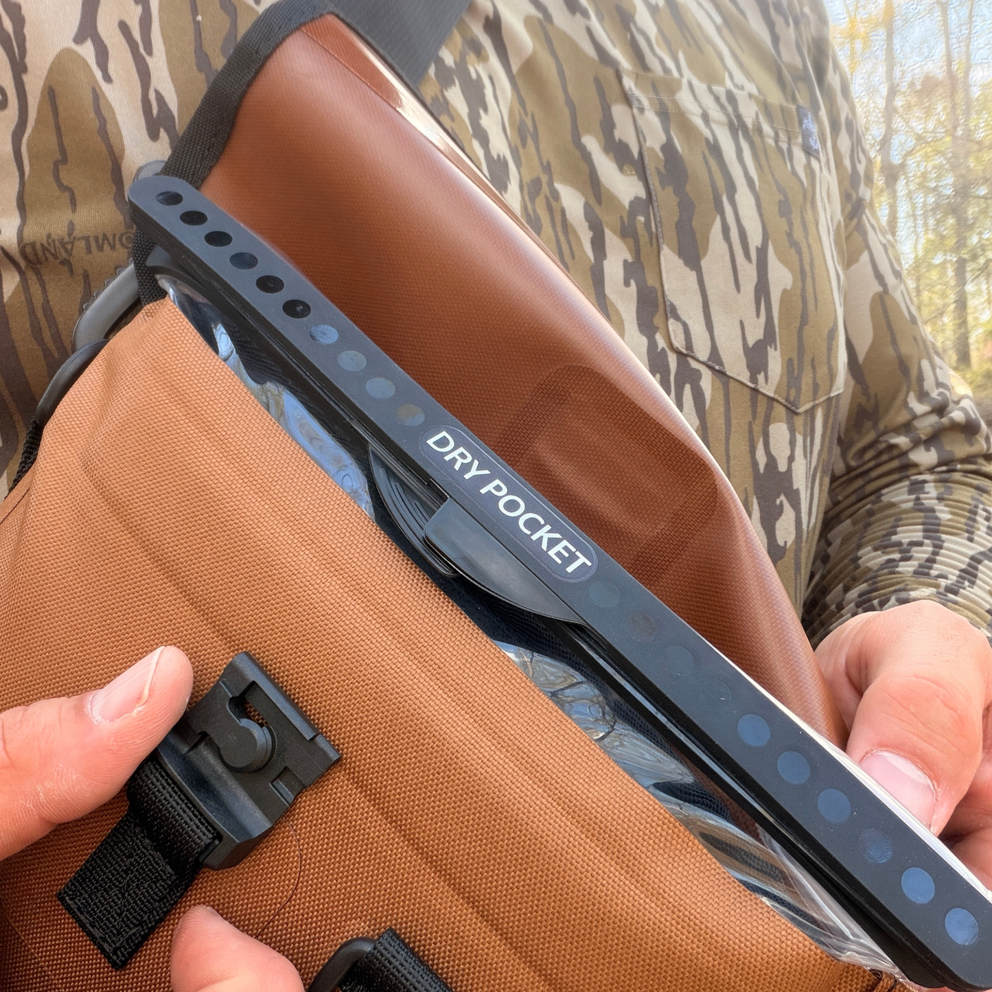 Dry Pocket Waterproof Floating Pistol Bag - Coyote Brown