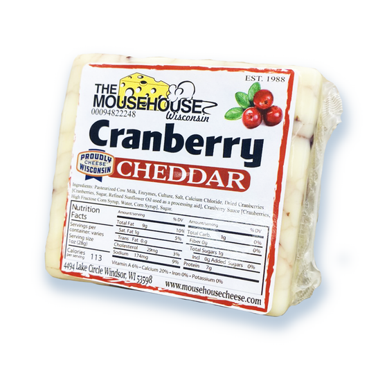 Mousehouse Cheesehaus Cranberry Cheddar