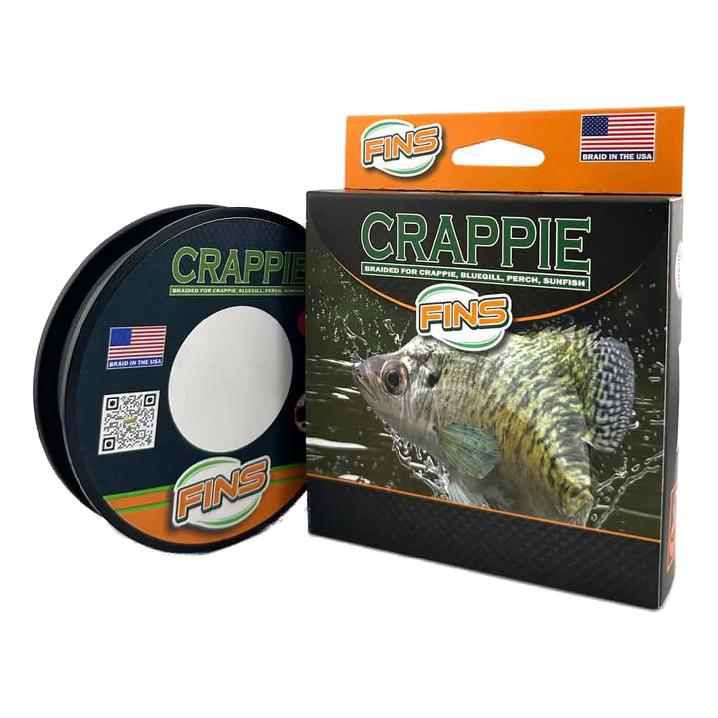 FINS Fishing Crappie Fishing Braid