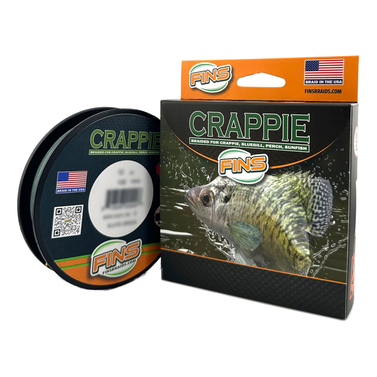 FINS Fishing Crappie Fishing Braid