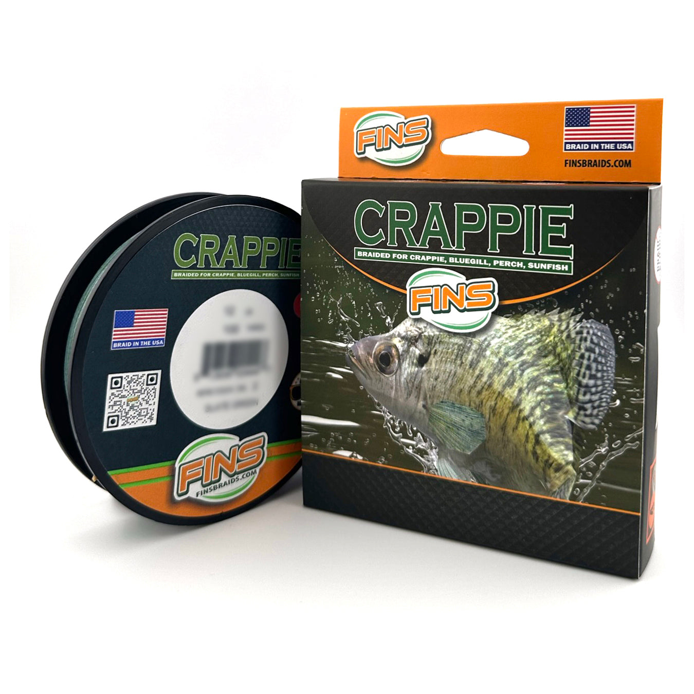 FINS Fishing Crappie Fishing Braid