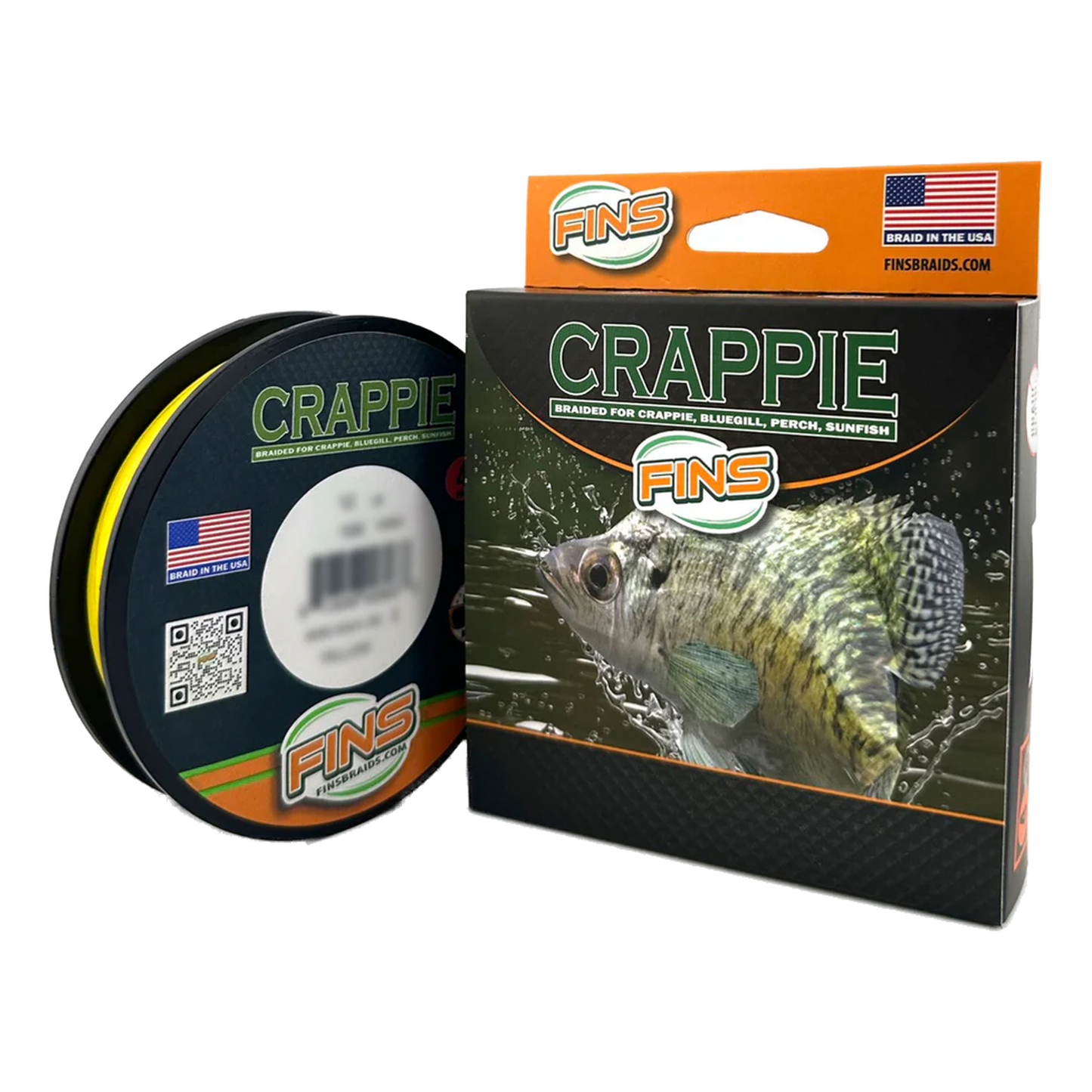 FINS Fishing Crappie Fishing Braid