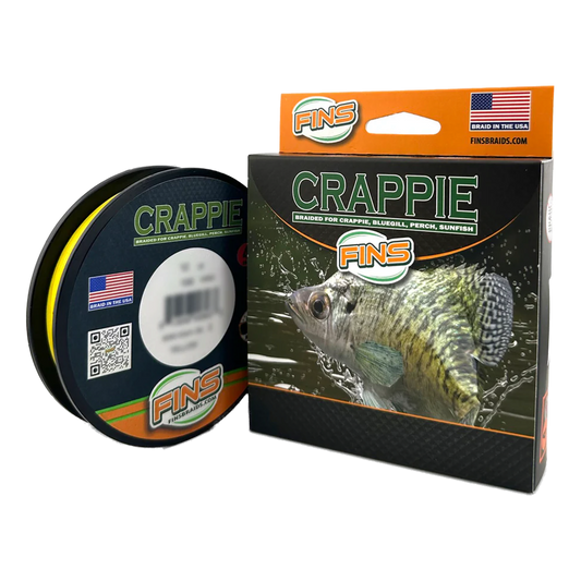 FINS Fishing Crappie Fishing Braid