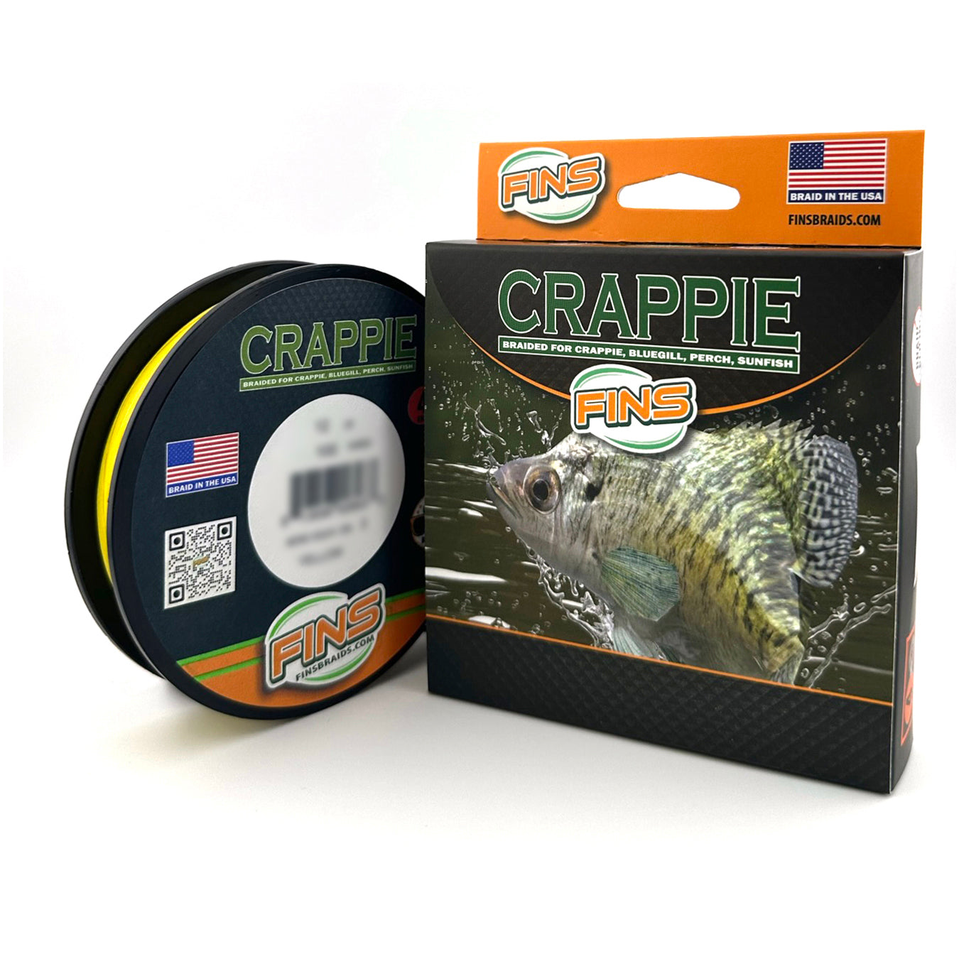 FINS Fishing Crappie Fishing Braid
