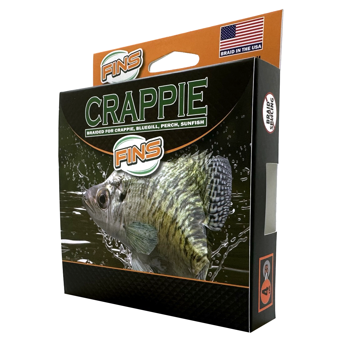 FINS Fishing Crappie Fishing Braid