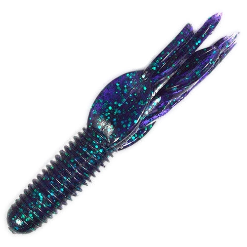 Just Lures Fishing Craw Tube 4" - Junebug