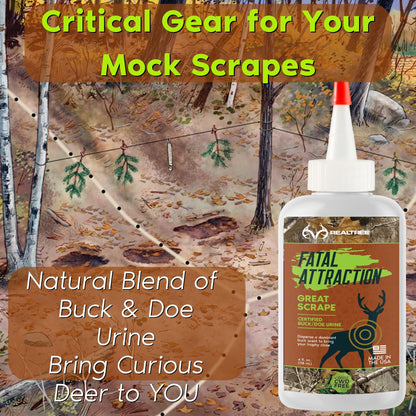Zone Protects Deer Attractant; Realtree Fatal Attraction Deer Attractant Great Scrape