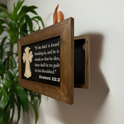 Bellewood Designs - Gun Cabinet Exodus 22:2