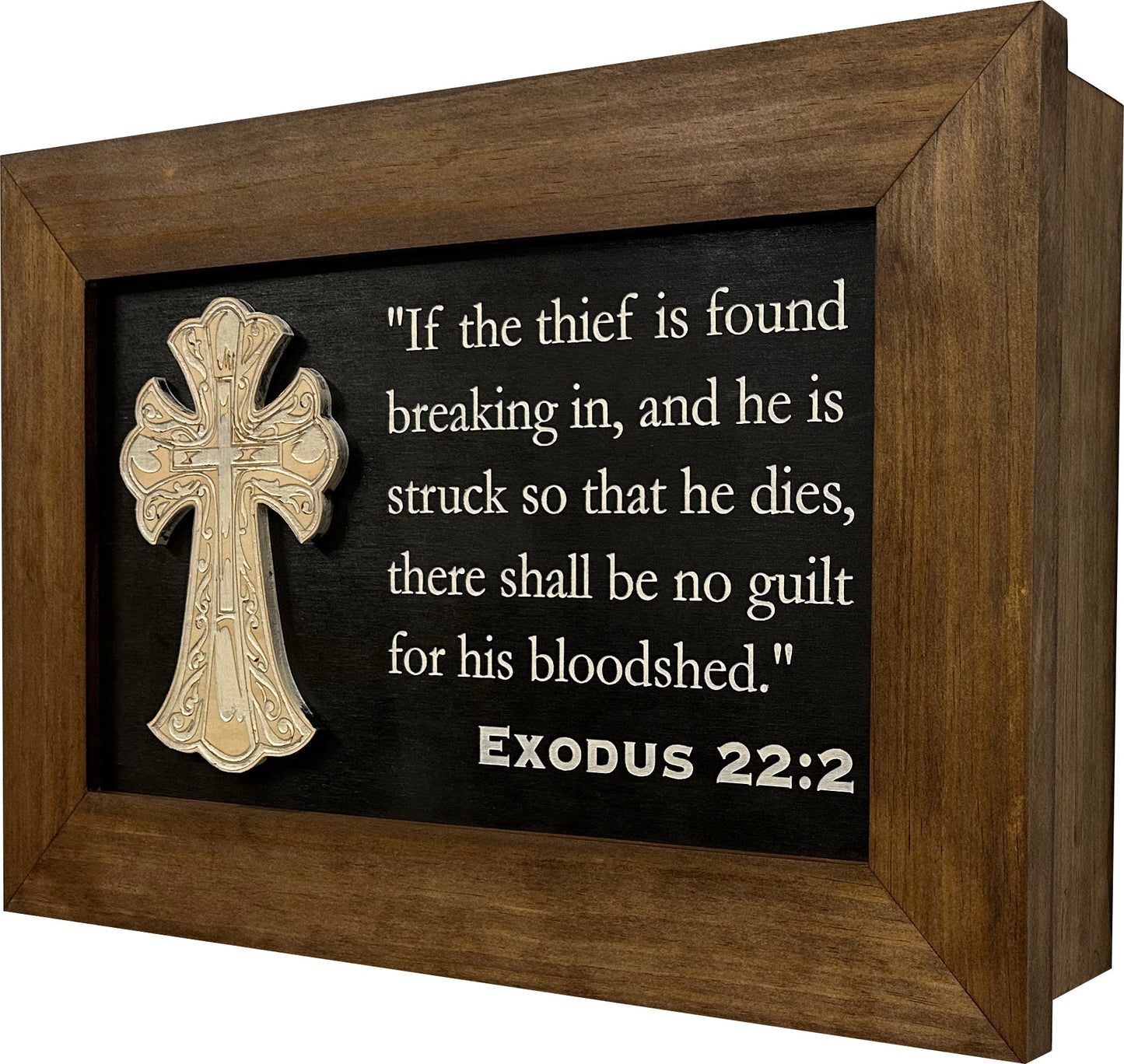 Bellewood Designs - Gun Cabinet Exodus 22:2