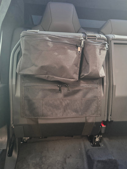 Overland Gear Guy Cyber Truck Backseat Storage Solutions