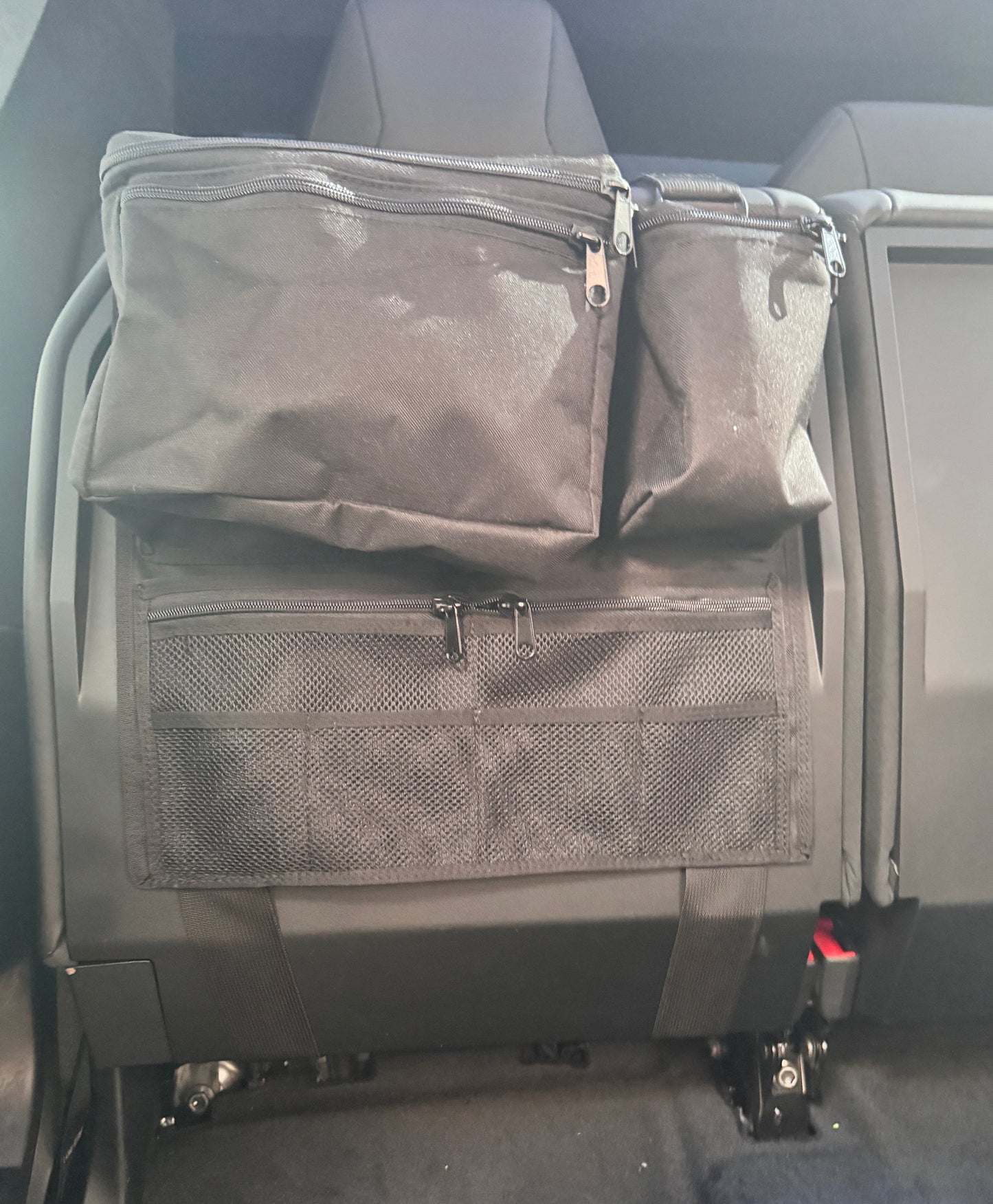 Overland Gear Guy Cyber Truck Backseat Storage Solutions