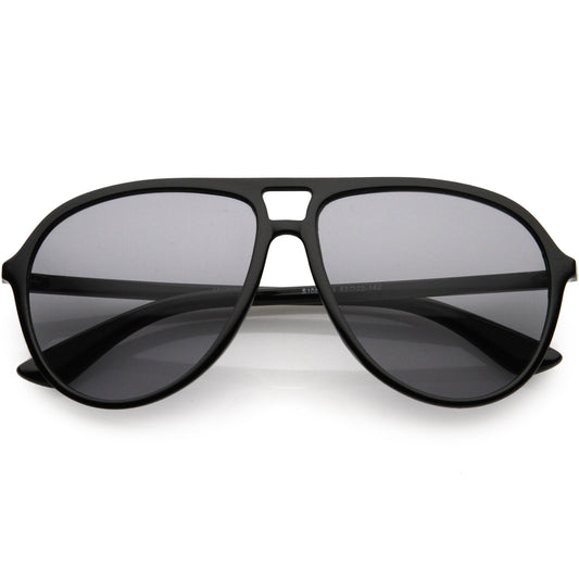 zeroUV  - Classic 80s Inspired Color Tinted Lens Retro Aviator Sunglasses D015