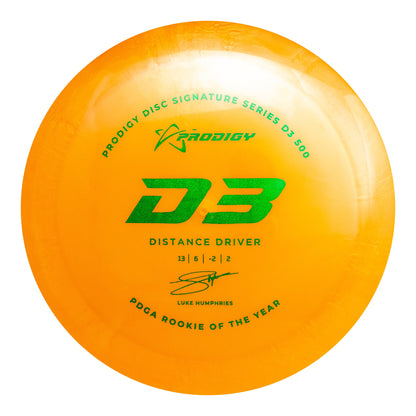 Prodigy D3 500 Plastic - Luke Humphries 2022 Signature Series