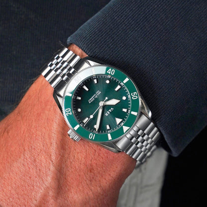 Vaer Watches D4 Meridian Green Solar - 38mm USA