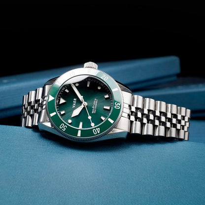 Vaer Watches D4 Meridian Green Solar - 38mm USA