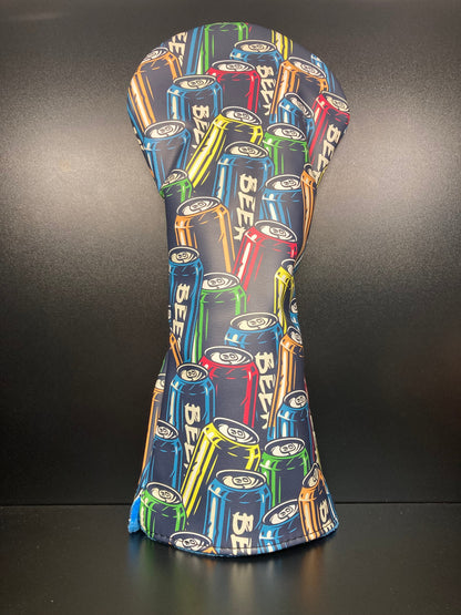 ParWestGolf Beer Can Collage Headcover
