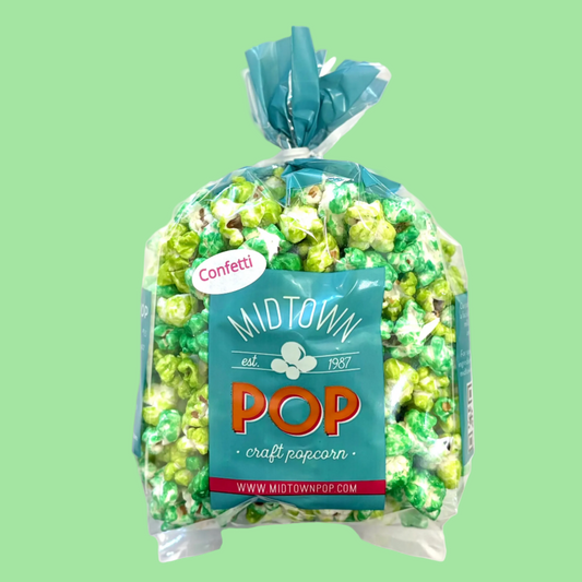 Midtown POP St. Patrick's Day Confetti 💚☘️ Gourmet Popcorn