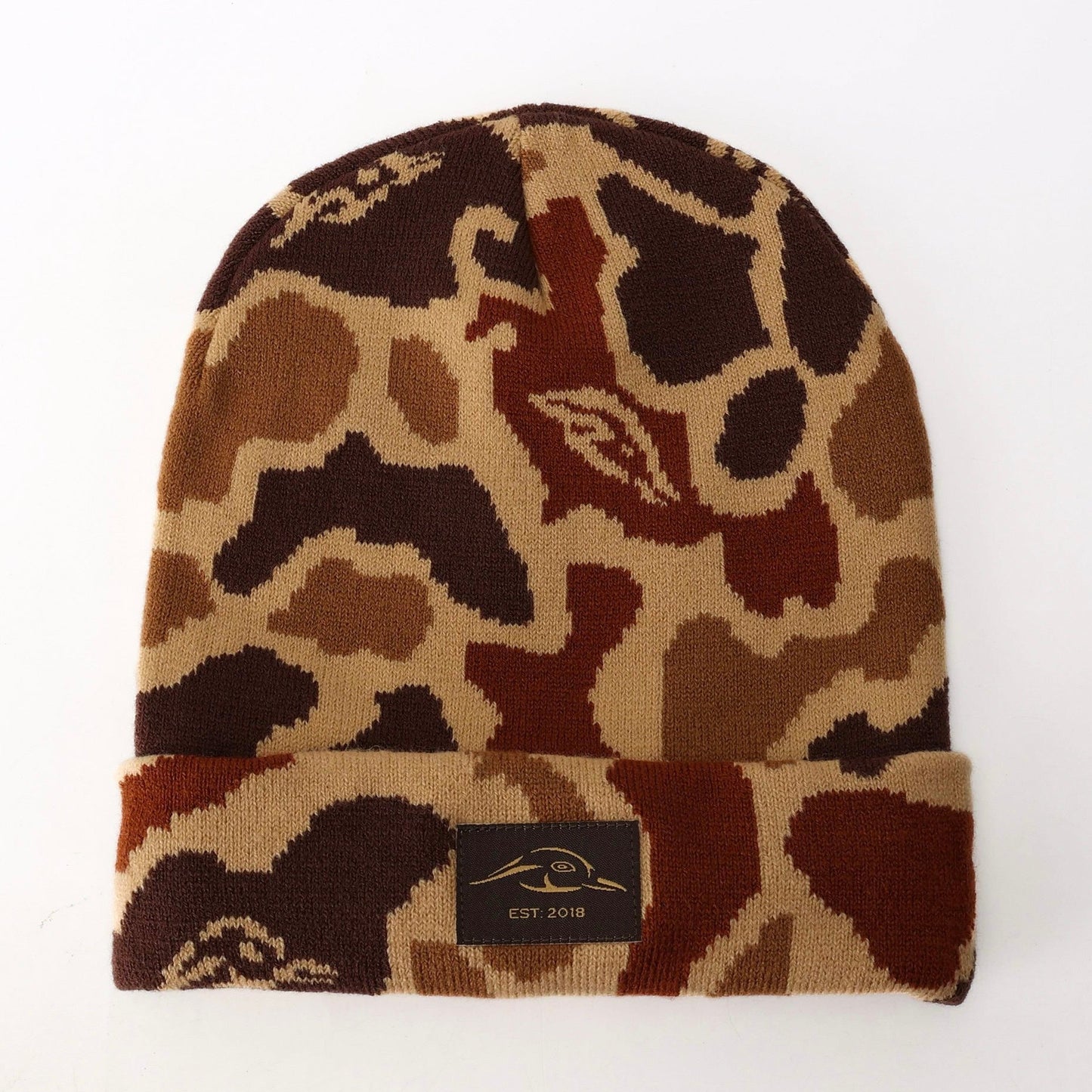 AF Waterfowl Brown OSC Beanie