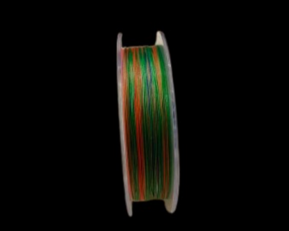 BATTLE BRAID MULTICOLOR 200/300 YARD SPOOL 8x PE