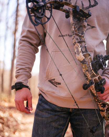 Hooked & Tagged  - Buck Hoodie