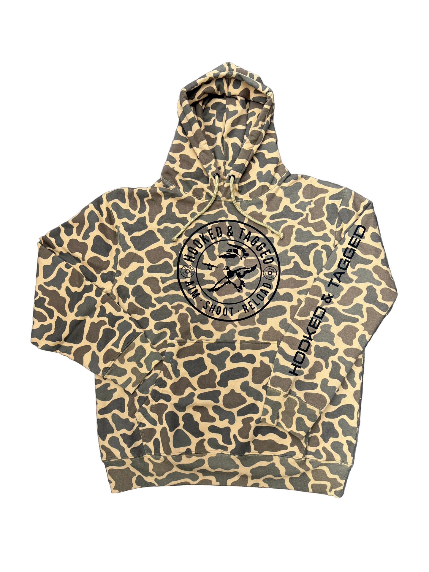 Hooked & Tagged  - Aim. Shoot. Reload. Hoodie