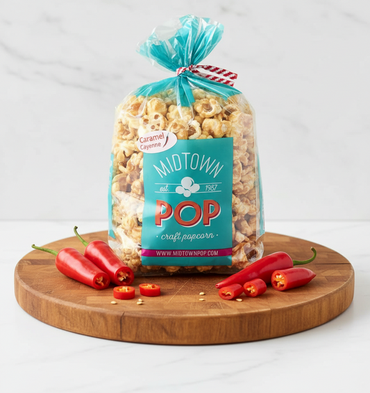 Midtown POP Caramel Cayenne 🌶️ Gourmet Popcorn
