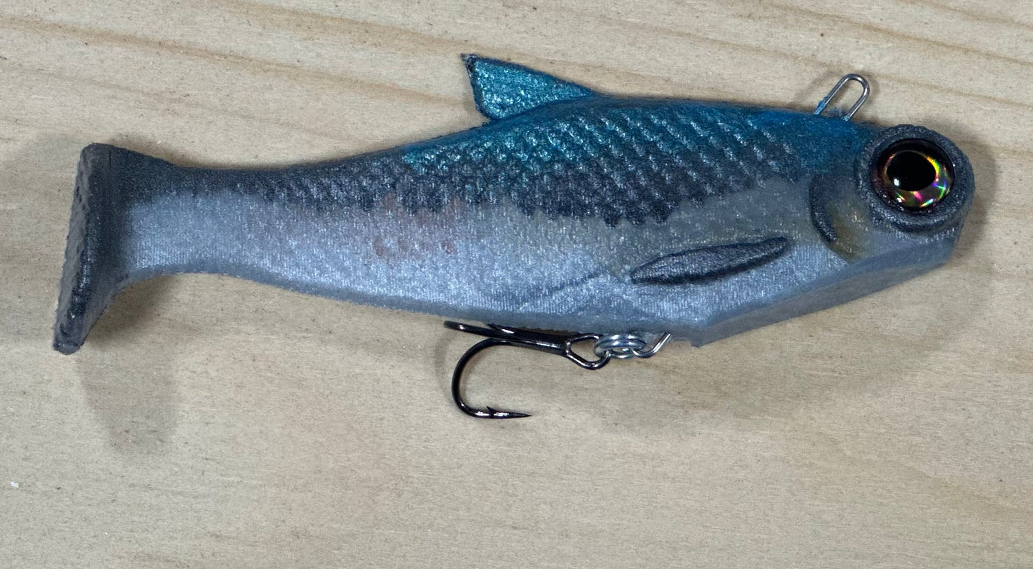Bull Shad 4" Fast Sink Burritos