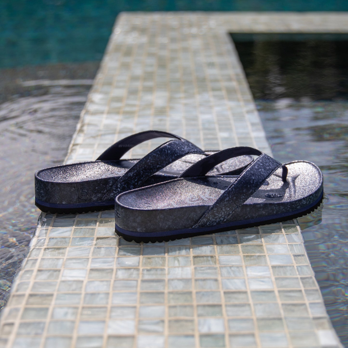 Fleks West Beach Flip Flop - Deep Blue Sea