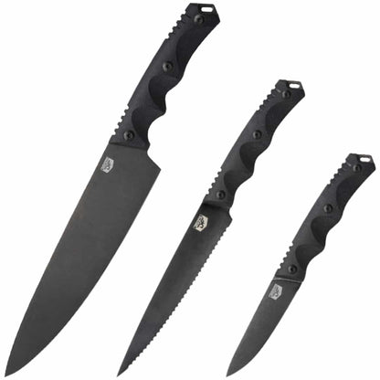 DFACKTO 3 Piece Essential Chef Knife Set