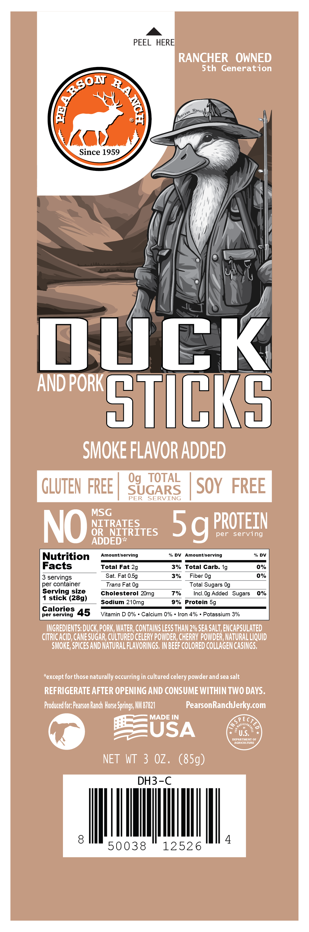 Pearson Ranch - Duck Snack Stick Multipack
