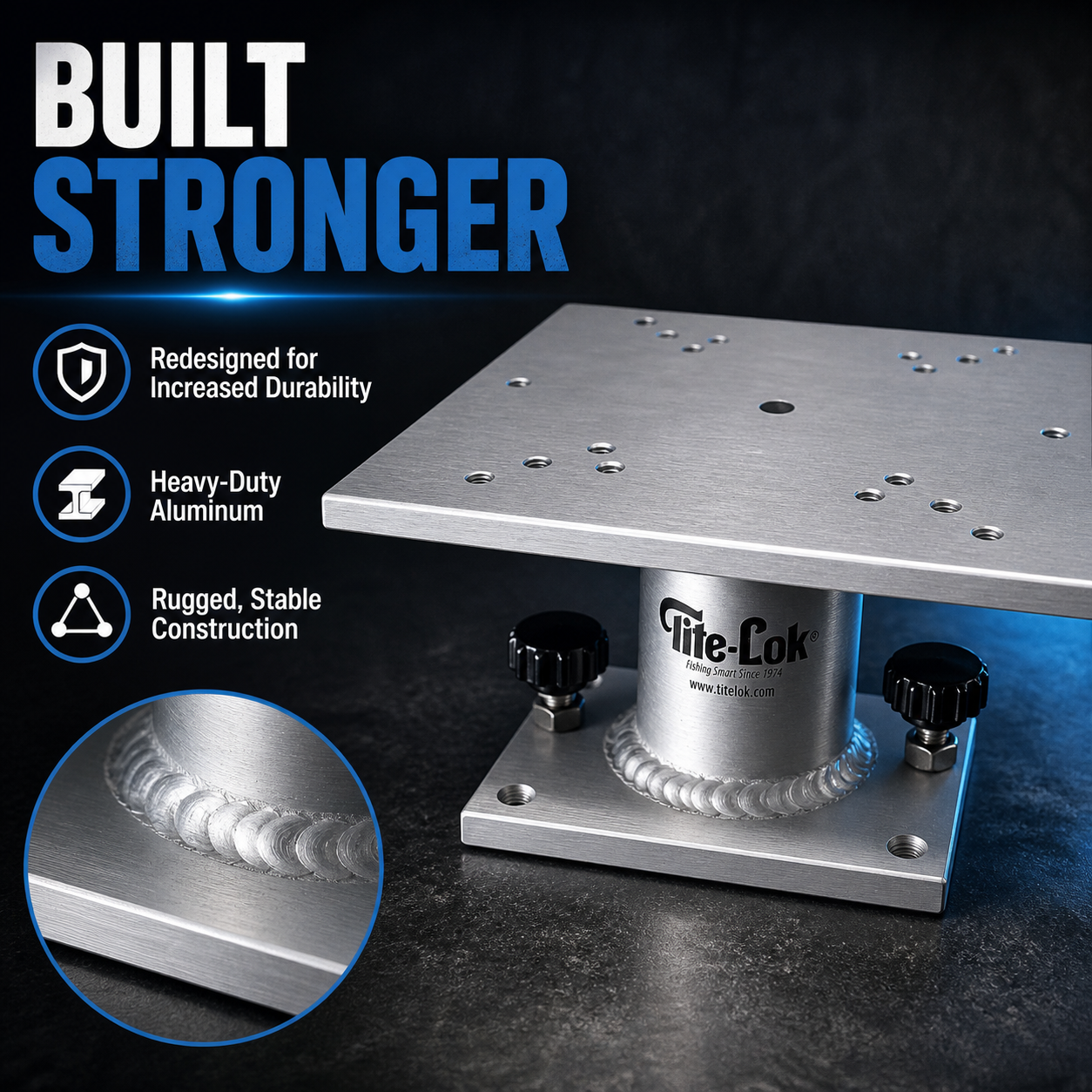 Tite-Lok Downrigger Plate Mount