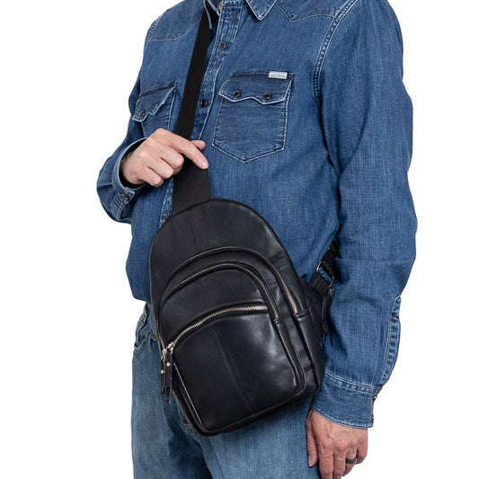 Concealed Carry Harley Lambskin Sling by Lady Conceal