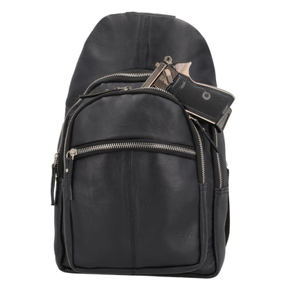 Concealed Carry Harley Lambskin Sling by Lady Conceal