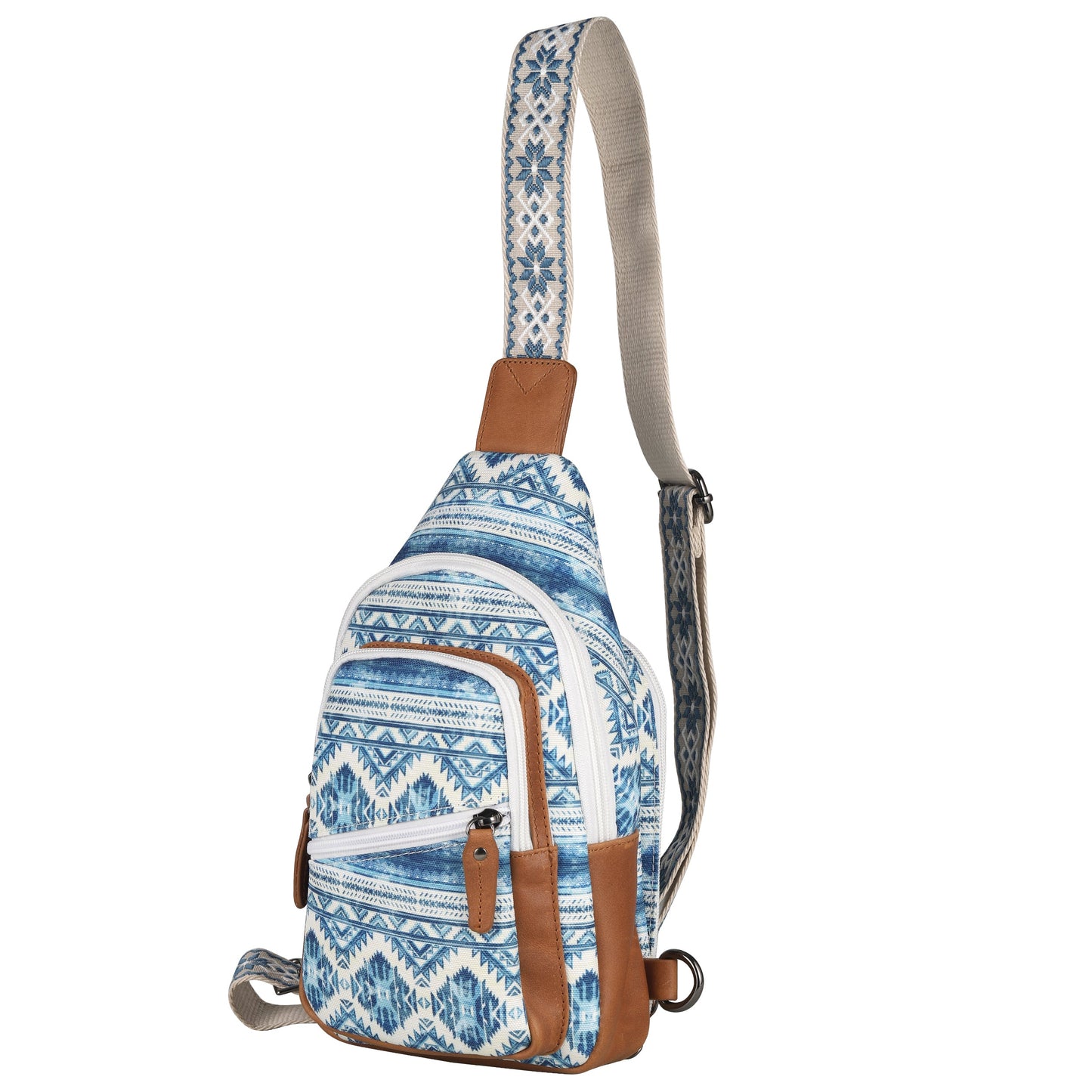 Concealed Carry Aztec Indie Canvas Sling by Lady Conceal