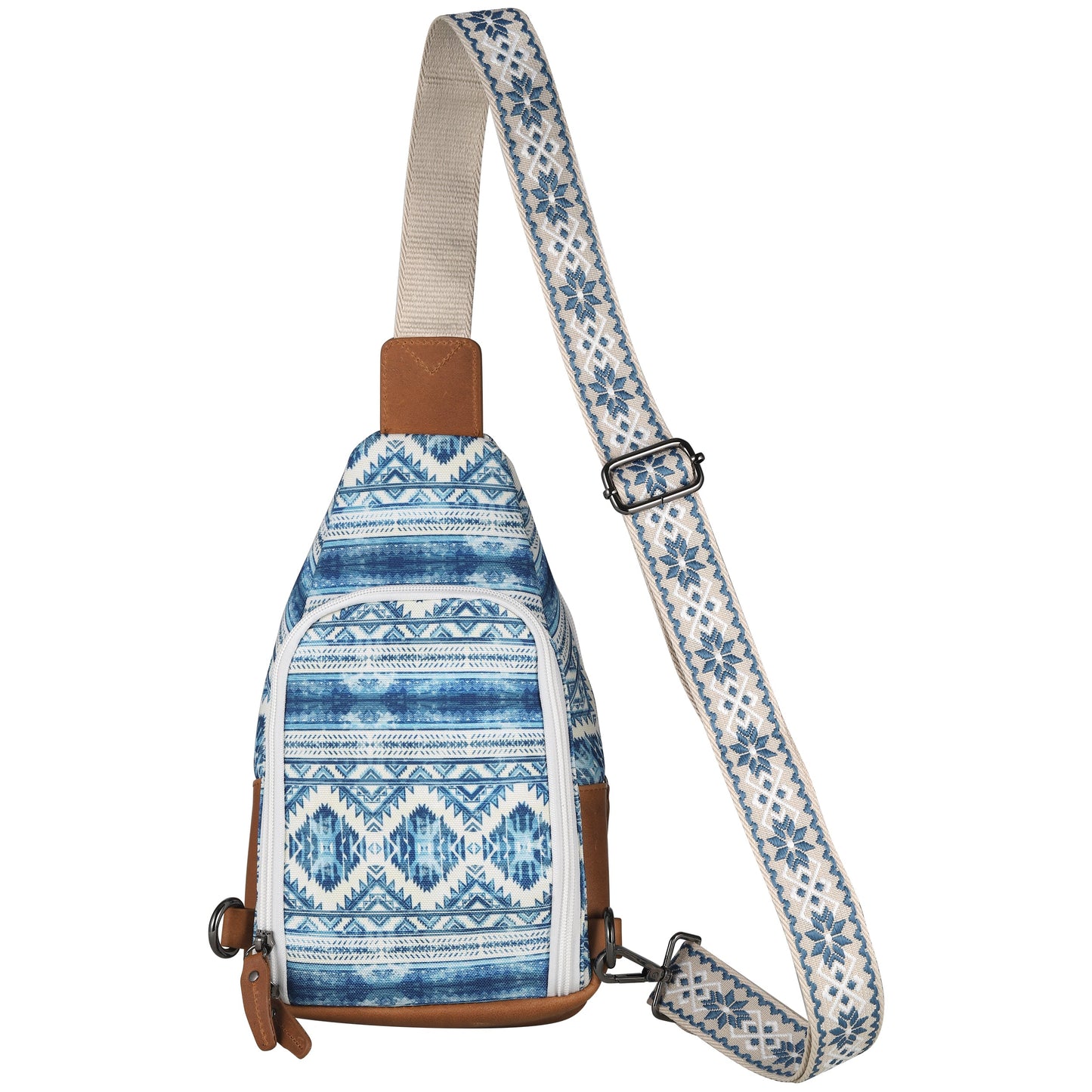 Concealed Carry Aztec Indie Canvas Sling by Lady Conceal