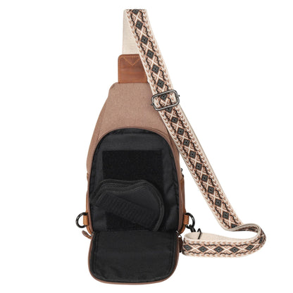 Concealed Carry Indie Canvas Sling by Lady Conceal