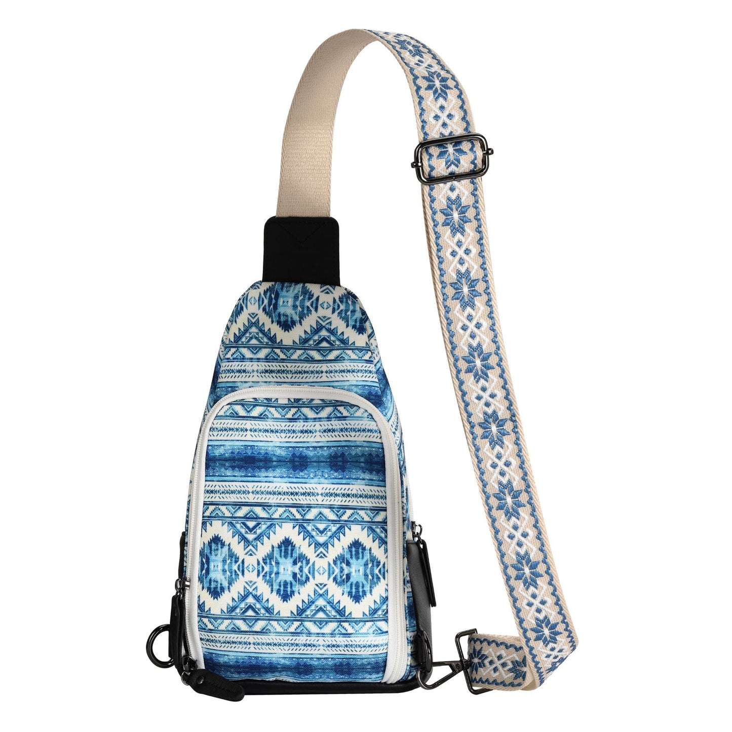 Concealed Carry Aztec Indie Canvas Sling by Lady Conceal