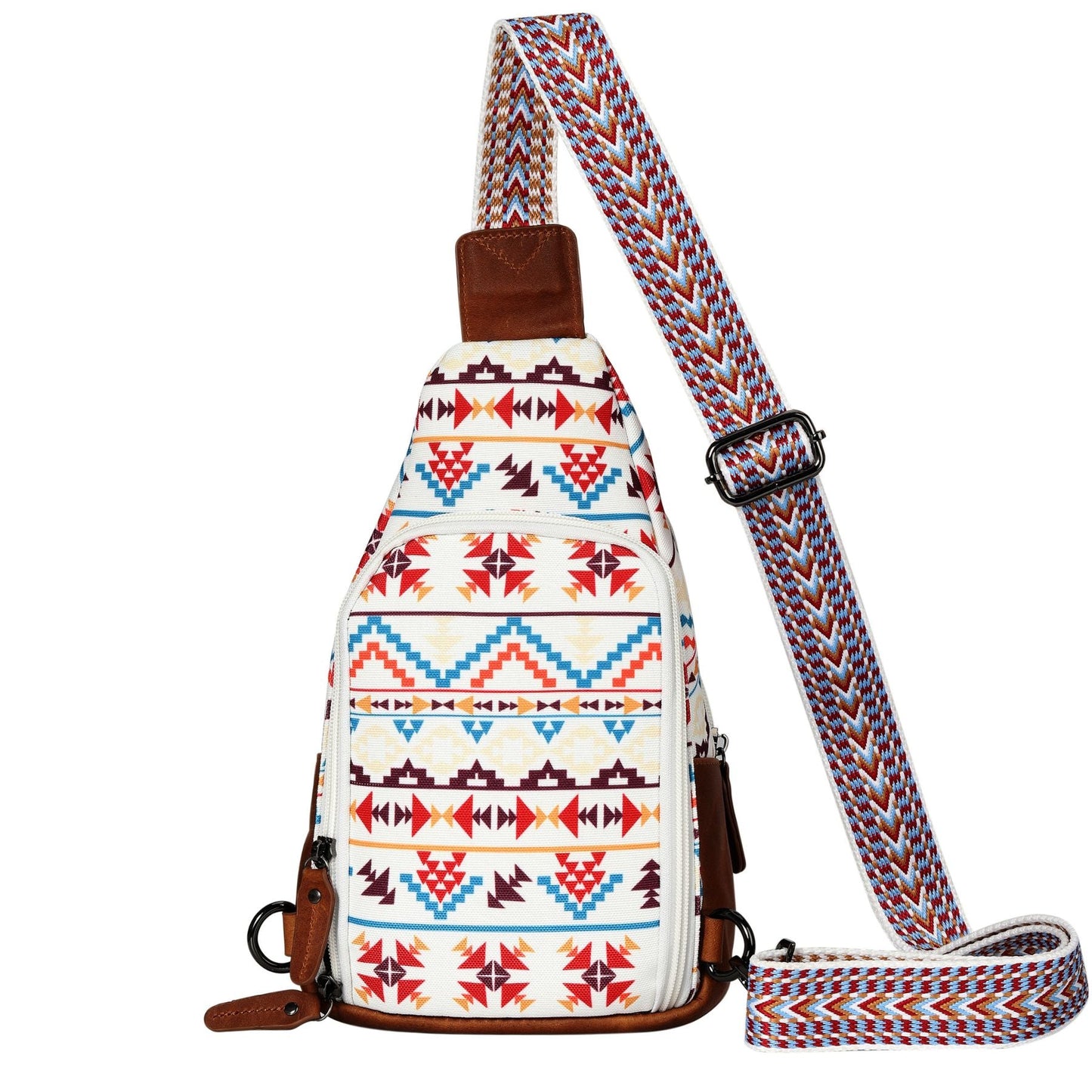 Concealed Carry Aztec Indie Canvas Sling by Lady Conceal