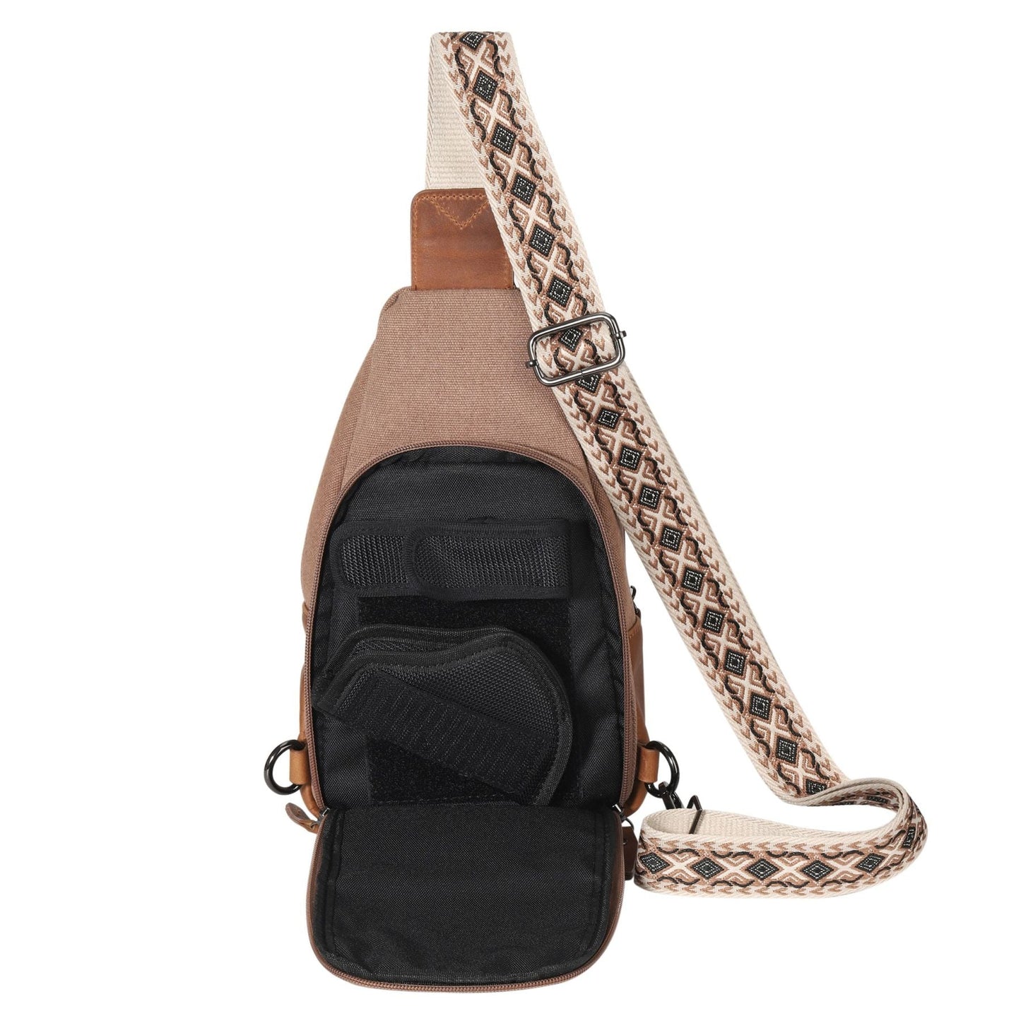 Concealed Carry Indie Canvas Sling by Lady Conceal