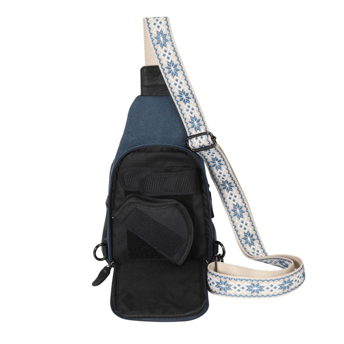 Concealed Carry Indie Canvas Sling by Lady Conceal