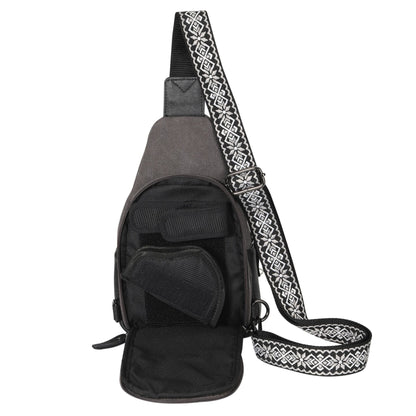Concealed Carry Indie Canvas Sling by Lady Conceal