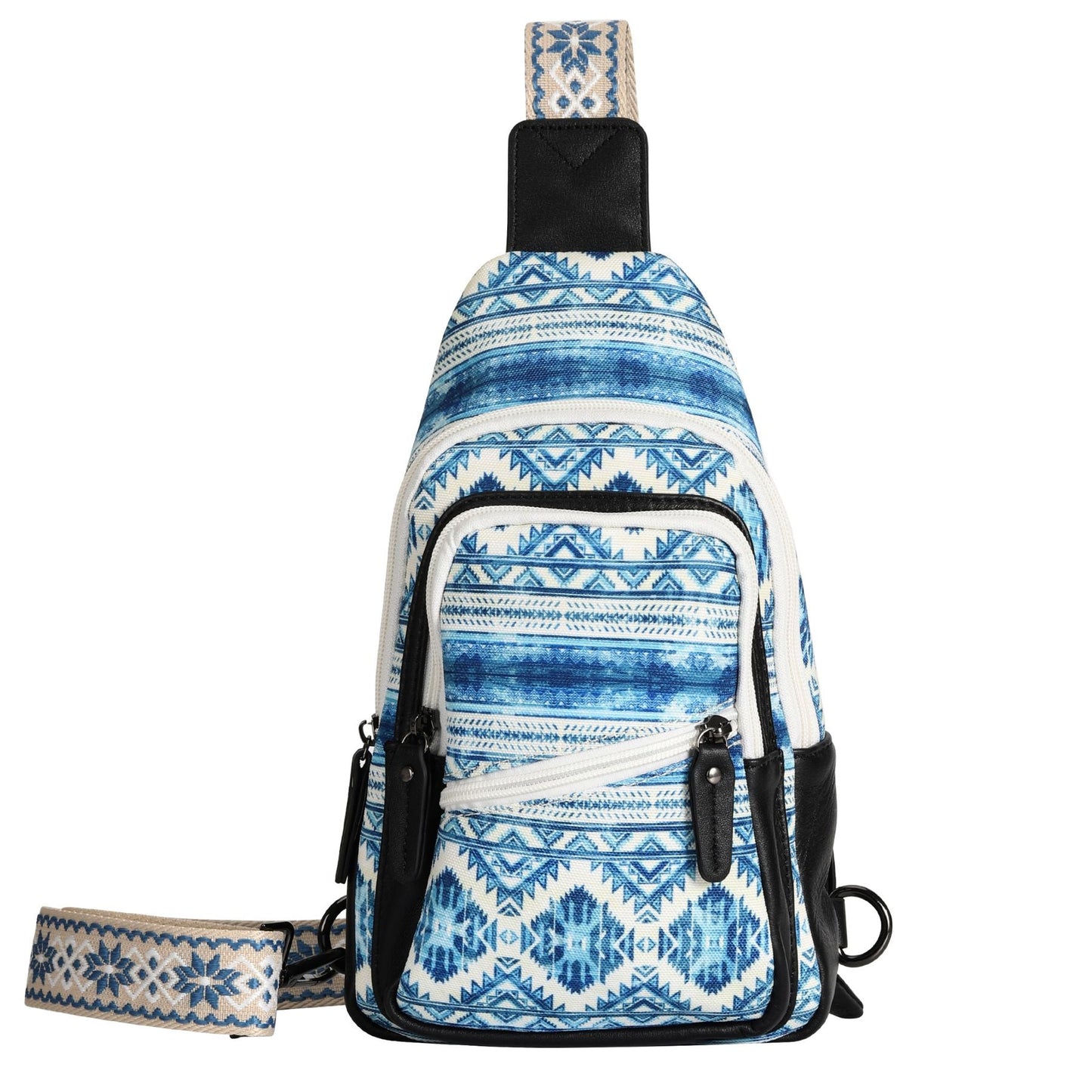 Concealed Carry Aztec Indie Canvas Sling by Lady Conceal
