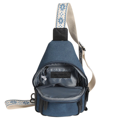 Concealed Carry Indie Canvas Sling by Lady Conceal