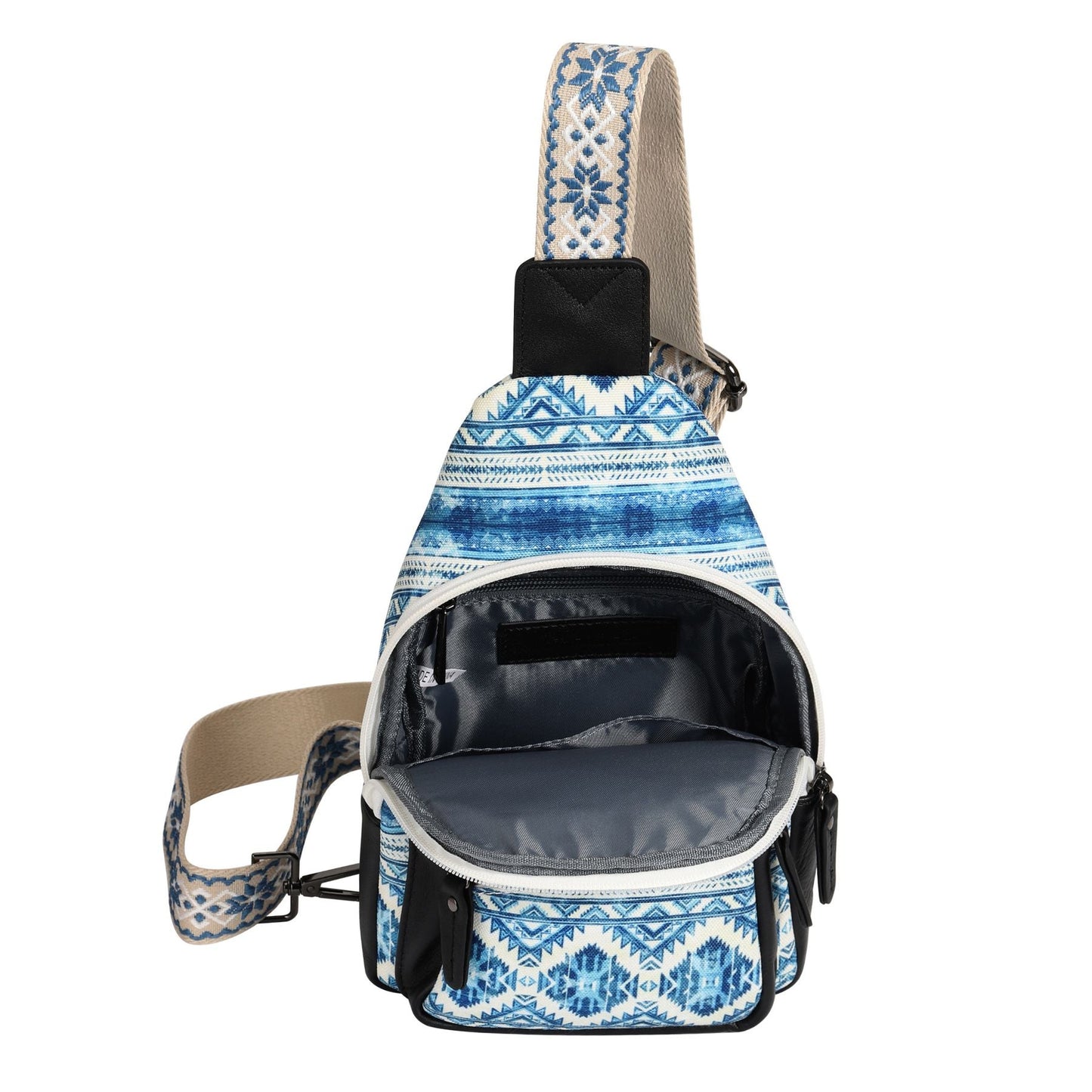 Concealed Carry Aztec Indie Canvas Sling by Lady Conceal